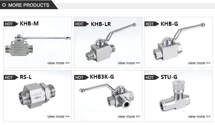 Din Khb K Lr Psi Way Male Thread Stainless Steel