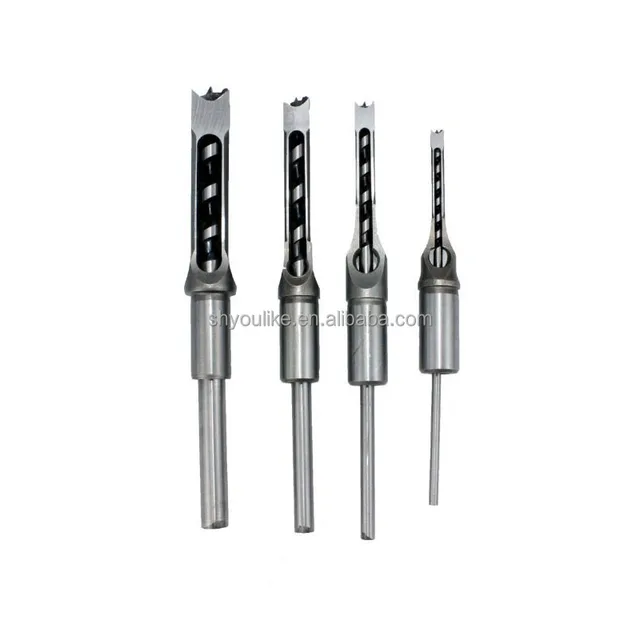 High-end woodworking Square Hole Chisel bits Mortise machine drill bits for sale