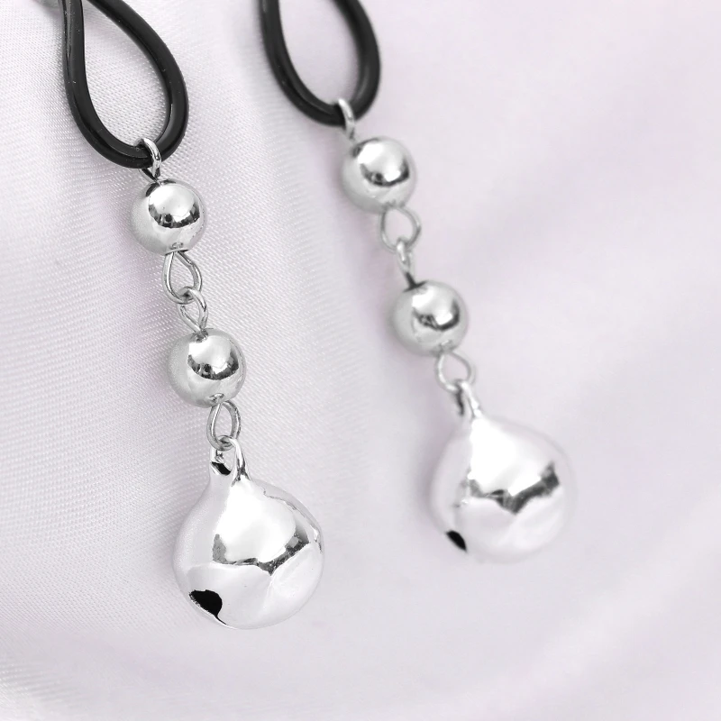 Зажимы для сосков с перьями Concorde Sweet Caress, черные 5700690010 - Concorde - Зажимы для сосков - Купить