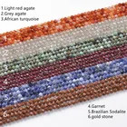 Round Beads Wholesale Natural High Quality Custom 2mm 3mm Faceted Small Round Beads Loose Beads