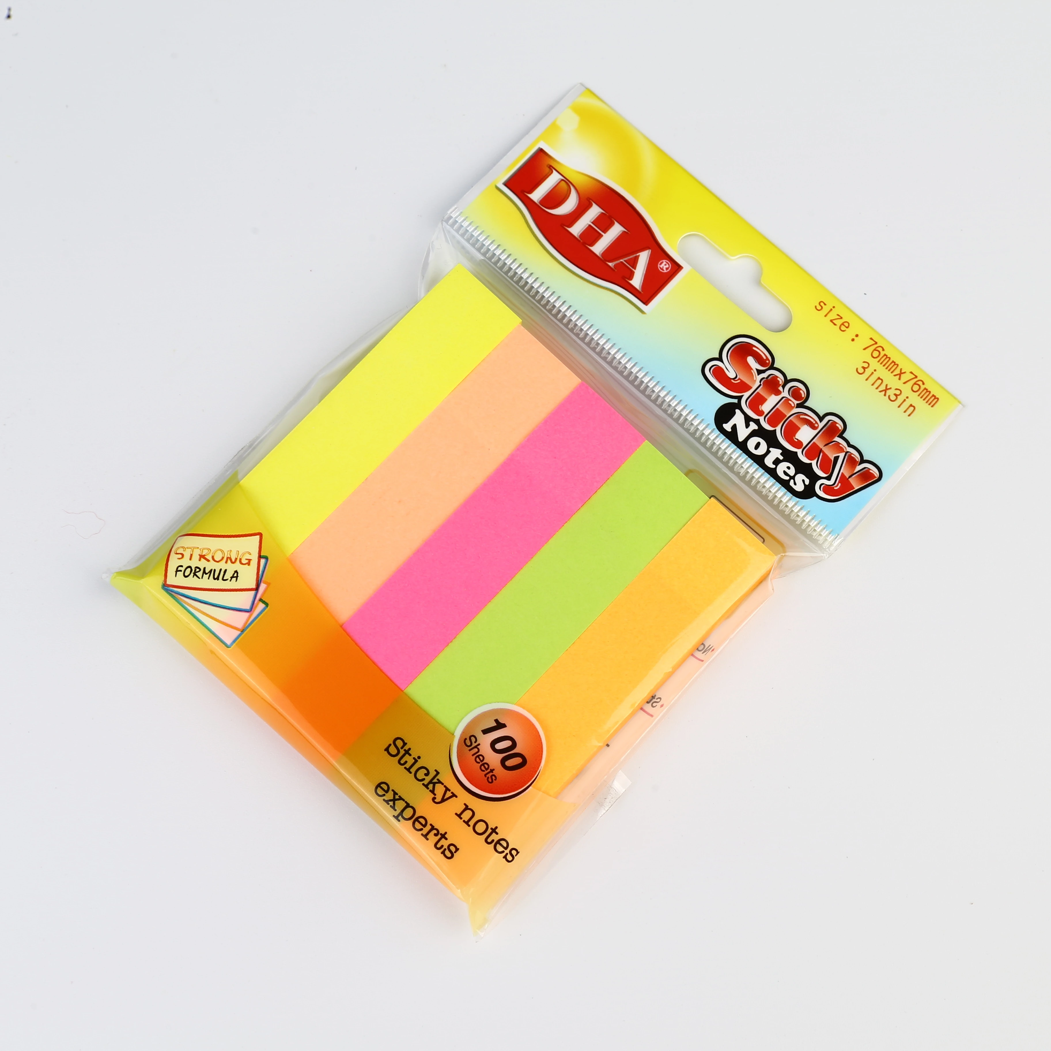 2024 new arrivals oem custom memo pad sticky note tabs print paper notebook hard cover sticky note pad with cover