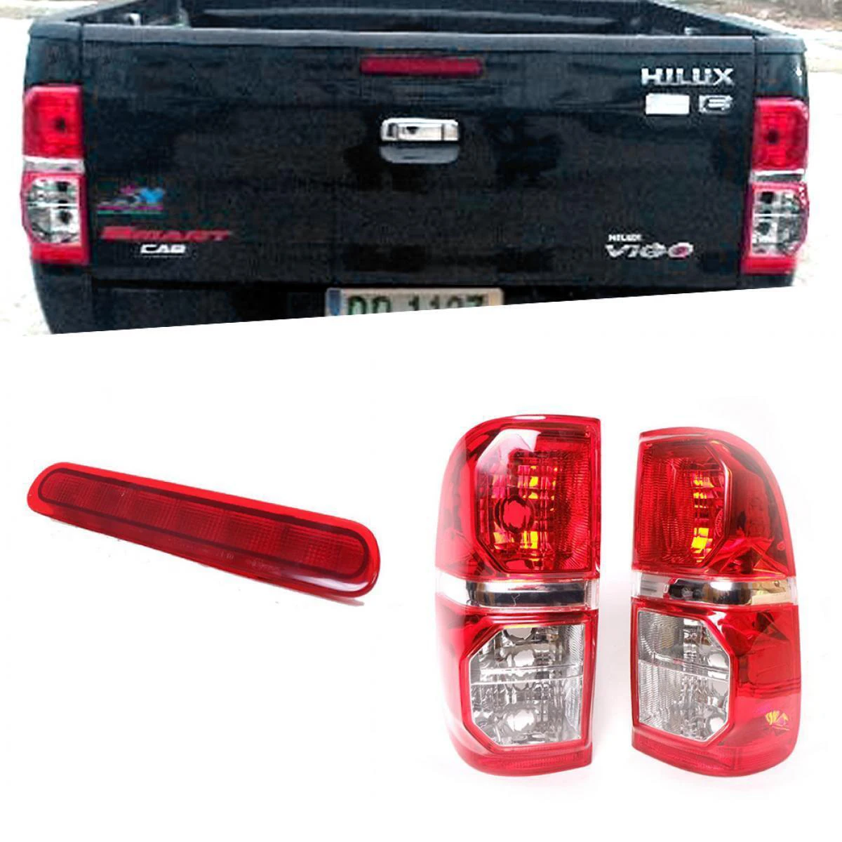 prodotto carrozzeria luce freno posteriore luce segnale stop per toyota 2005 2014 hilux vigo-35