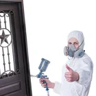 Cover Aeofa Ppekit Disposable Coveralls Full PPE Painter Coverall With Boot Cover