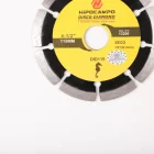 Diamond Cutting 4.5inch 115mm Diamond Saw Blade For Granite Marble Concrete Stone Cutting