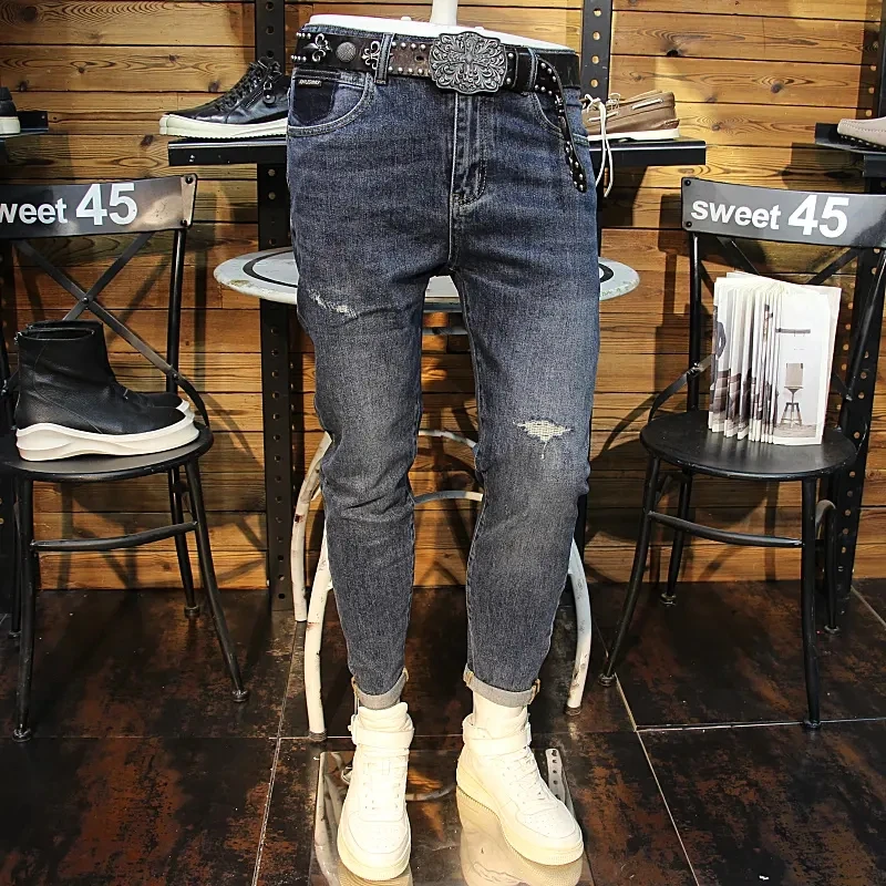 Wholesale New Fashion Plus Size Men's Jeans Loose Straight Tube Men Jeans Pants Work Cowboys Jeans