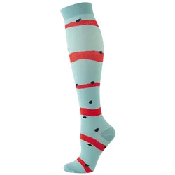 Graduated Compression Men Socks Medical Stockings 20-30 mmgh for Sport Knee High Nurse Compression Socks
