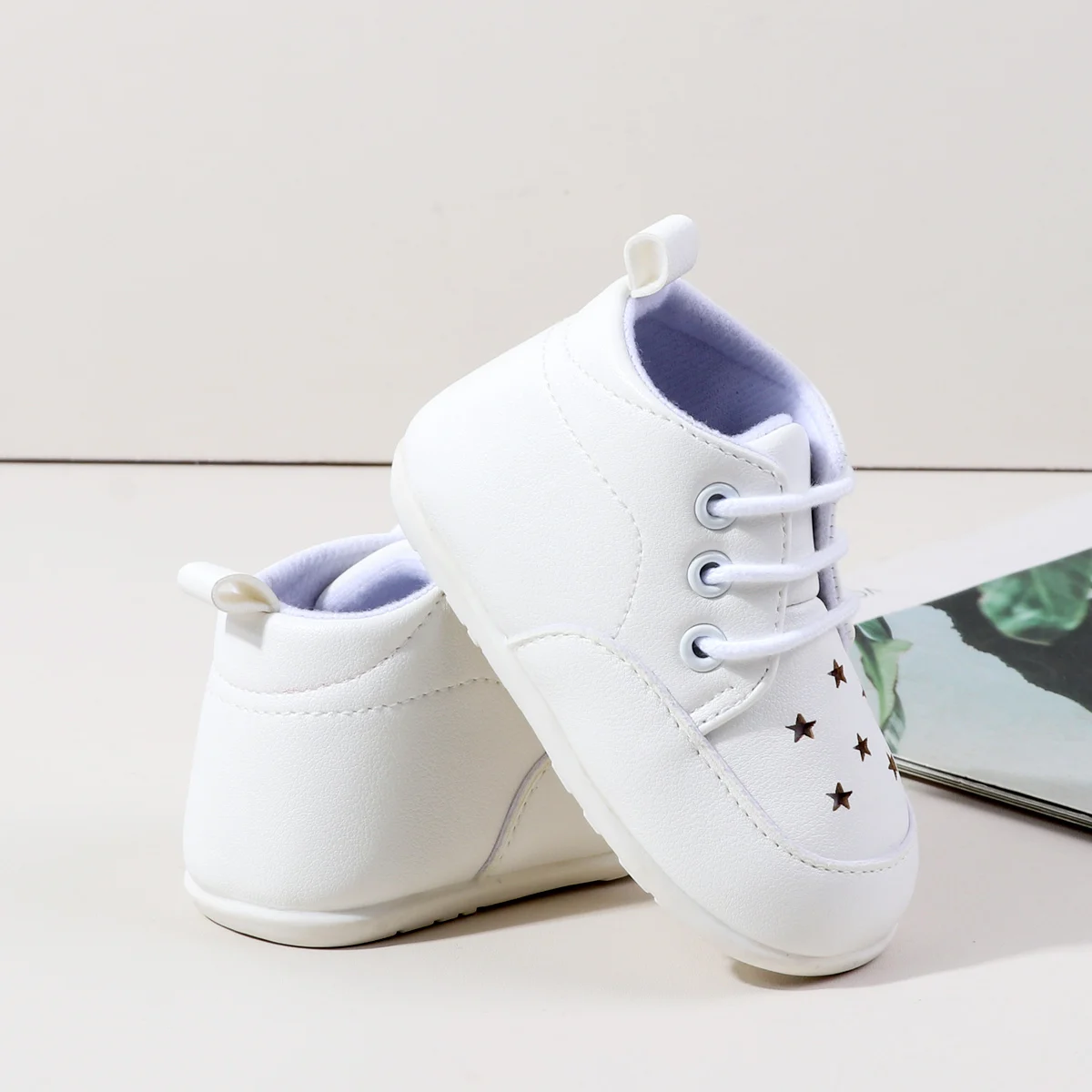 Wholesale Solid Pu Leather Toddler Baby Boy Shoes Casual Boy Shoes 0-12 Months supplier