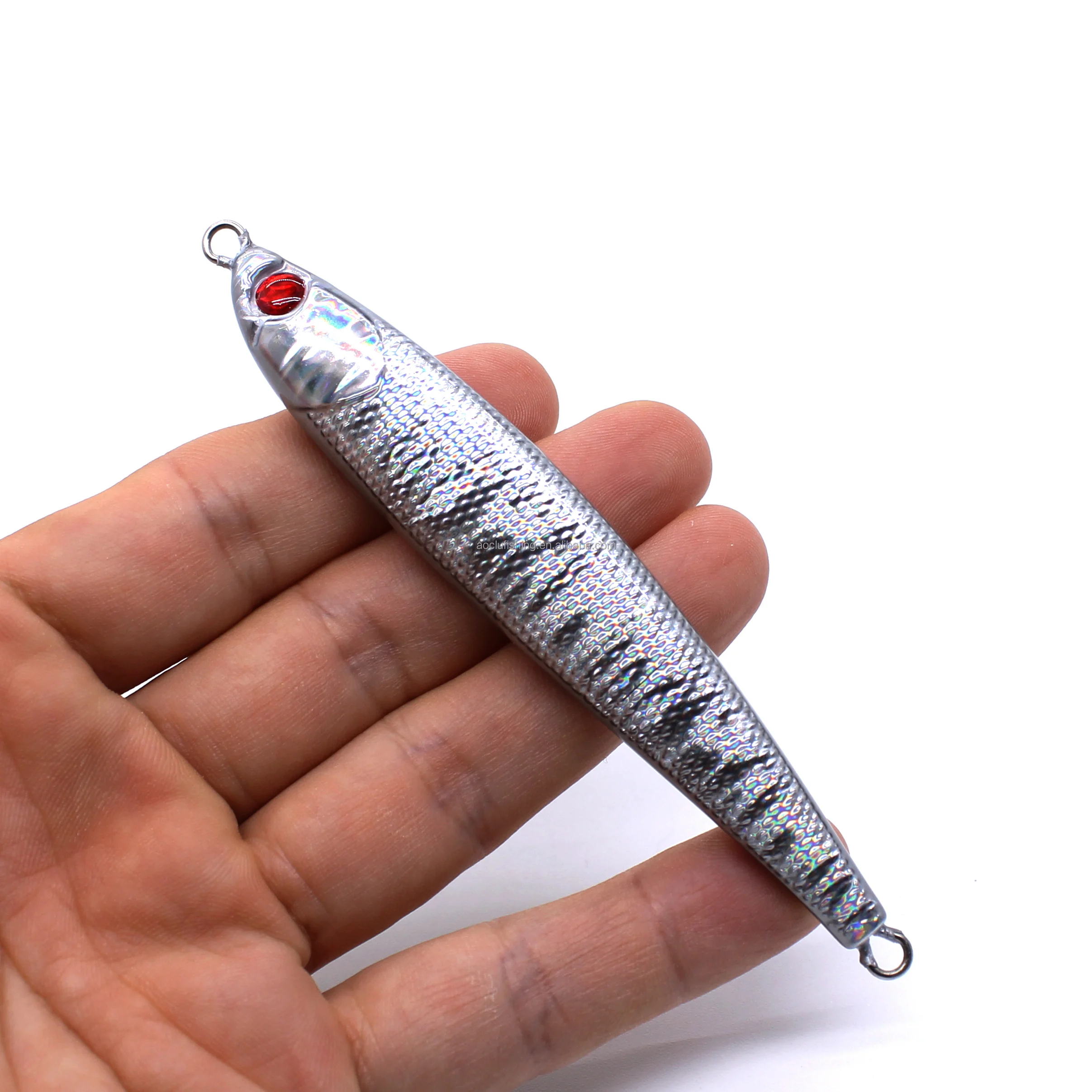 Uv Glow Bait Sinking Stick Lure Sardine Fish For Tuna Sailfish Speed