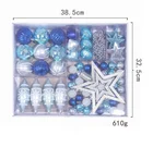 Christmas Ornament Hot Selling Christmas Ball Set Pendants Decorations Gift For Navidad Ornament Supplies