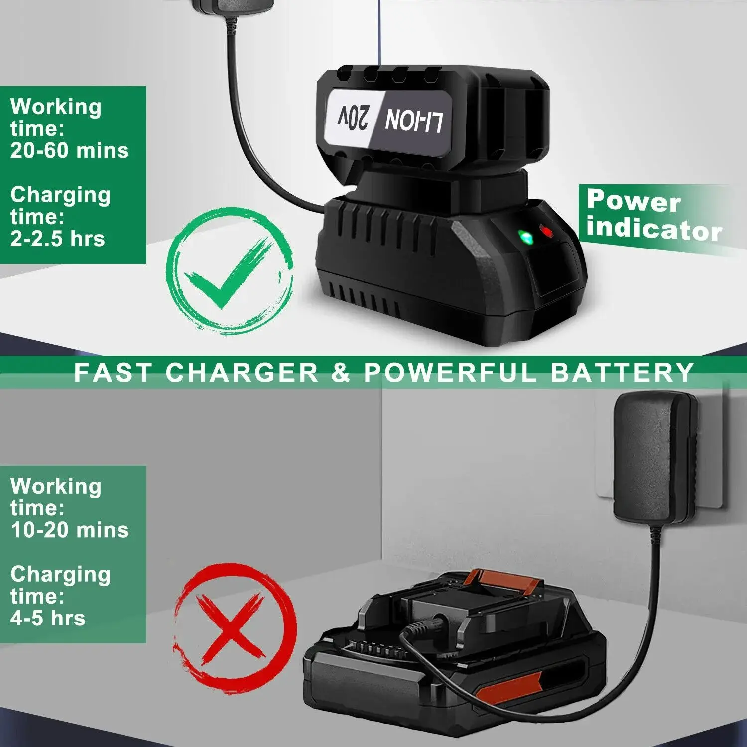 Leaf Blower, 20V, Cordless, DIY - detail 2