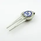 Golf High Quality Golf Magnet Clip Metal Golf Ball Marker Custom Logo Golf Divot Tool