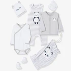 Baby Manufacturer Babies' Body Suit Custom Baby Body Suits 7 Pieces Sets