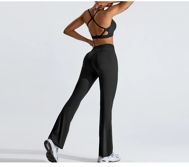 European and American Tight-fitting are Thin Sports suits are Quick-drying beautiful Back micro-la Casual Fitness Clothes