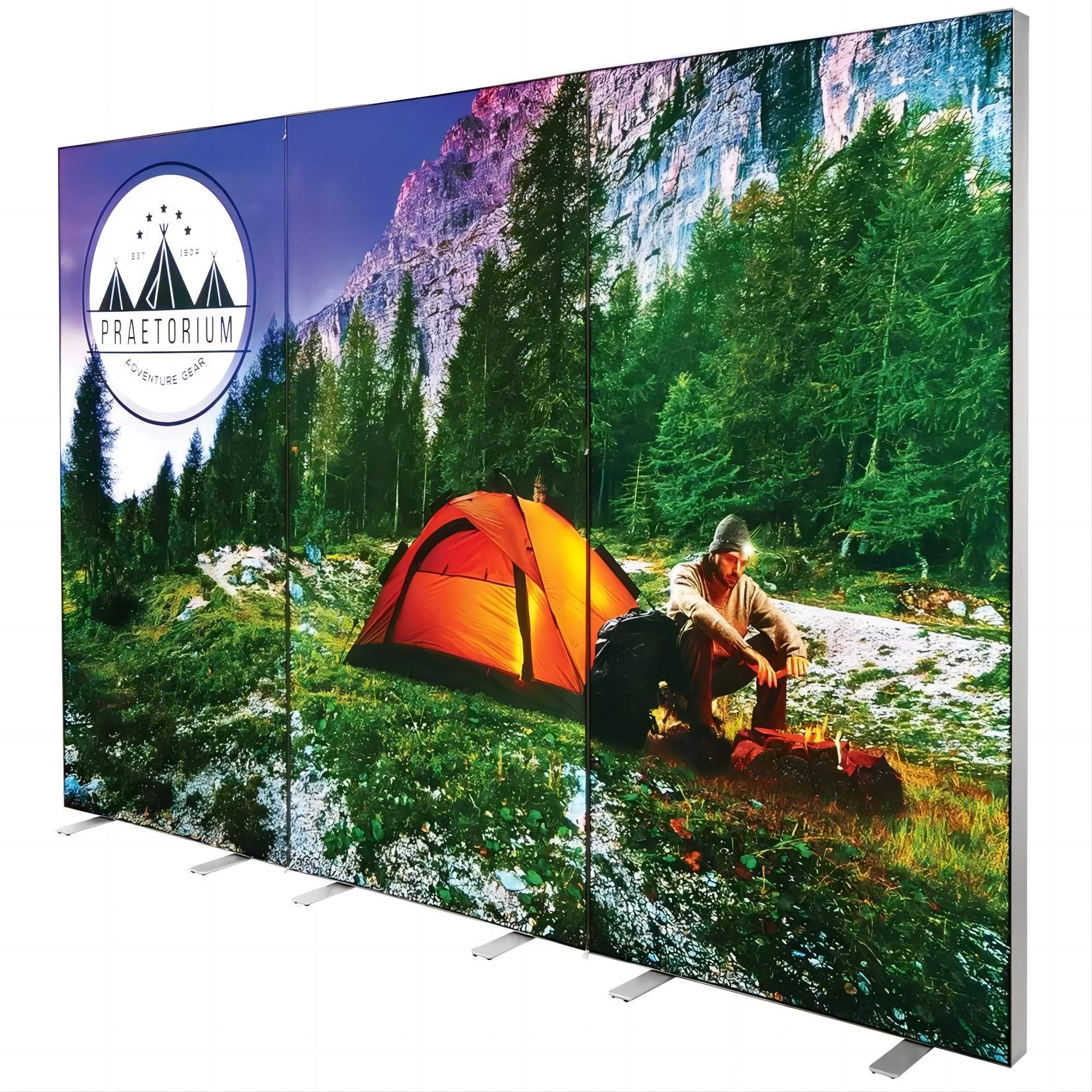 product high quality custom size commercial led frameless fabric canvas backlight advertising light box for outdoor advertising-13
