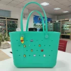 Latest Beach Tote Bags With Custom Brand Waterproof EVA Beach Bag And Tote Bag