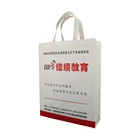 Logo Bags Customized Designs Promotional Custom Logo Printed Shopping Bags Cheap Reusable Black Pp Woven