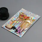 Sachet Sachet Clear Plastic Holographic Rainbow Cosmetic Makeup Pouch Sachet