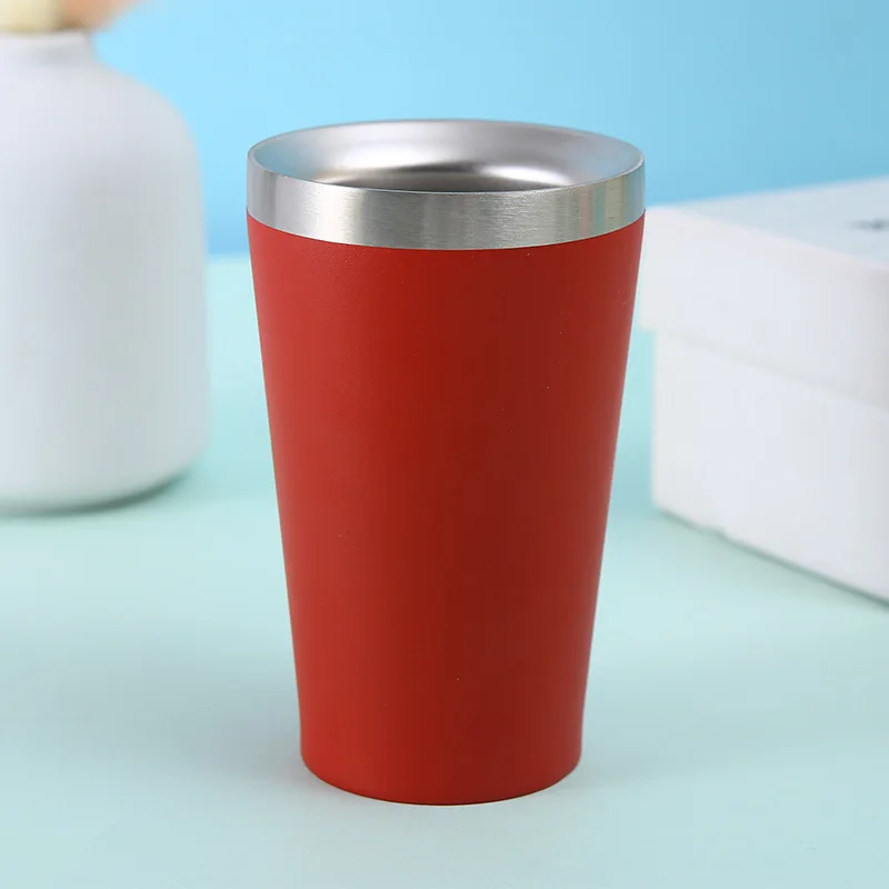 5oz mini car cup 304 stainless steel double-layer vacuum insulation cup household keep cold beer mug wholesale custom logo