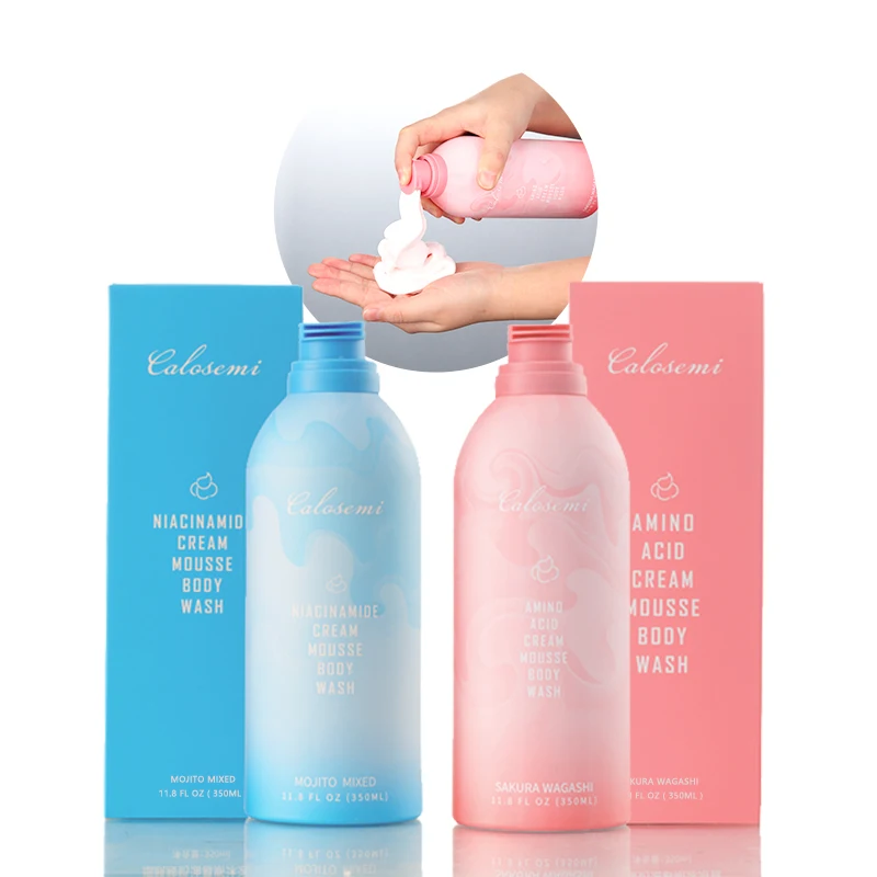 creamy mousse body wash