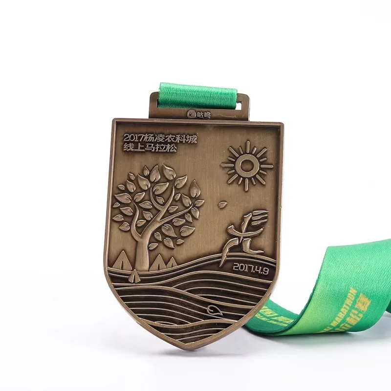Manufacturers Metal Running Finisher Medal Design Fun Run Marathon Race Sports Metal Medal manufacture
