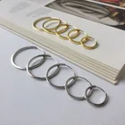 Earings Rose 925 Sterling Silver C Shape Hook Earings Braided Design 1MC Rhodium Or Rose Gold Plated