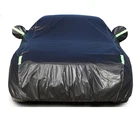 Cover Topdrive Waterproof Sun Protection Auti UV Rain Snow 918d Oxford Car Body Cover Cotton Blue Customized Universal