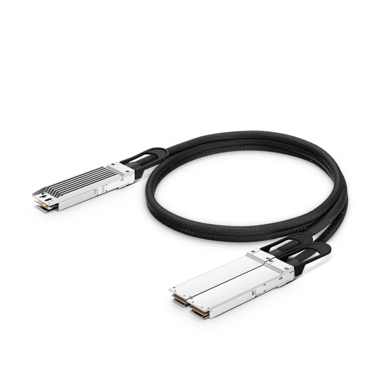 MCP7Y10-N002 NVIDIA Cables Compatible 800G OSFPT Top Heatsink 2 X 400G QSFP112 NDR InfiniBand