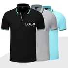 Men Polo Shirt Men Business Shirt Casual Men Embroidered Polyester Fabric Cotton Polo Shirt For OEM ODM
