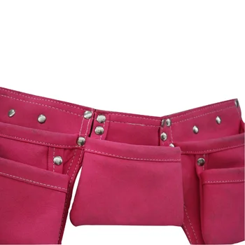 Factory Direct Sale Pink children's Tool Pouch Bag kids' DIY work belt