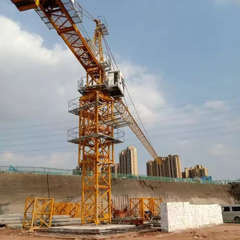 Hosting Equipment Used Tower Crane Manufactures Second-hand Building Tower Crane For Construction