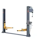 Post Car 4.5 T Or 11000 Lbs 6 Bends Bilateral Release Hydraulic 2 Post Car Lift With E - Air Drum