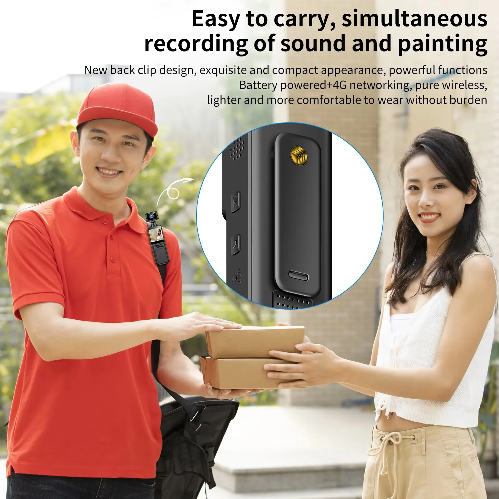 180度旋转镜头防抖4g相机迷你口袋2k运动相机摄影