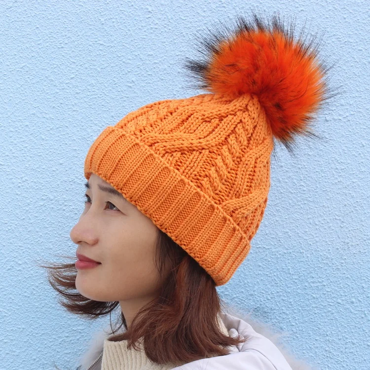 Pom pom hat designer Clearance