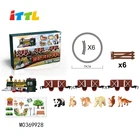 Train Toy Train Toy Train Set Classic Christmas Train Set Electric Toy W/ Light Train Sound