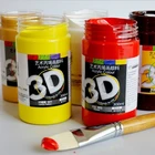 Art Acryl Paint Chinjoo Healthy Art Paint 300ml 3D Acrylic Paint Customized Non-toxic Multi-color