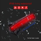 Led Rechargeable Led Warning Bicycle Back Light Portable Outdoor Bike Rear Light Waterproof USB Rechargeable