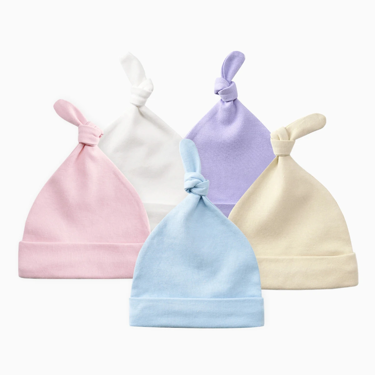 manufacturer customized newborn beanie cotton comfortable baby beanie hospital newborn baby hats