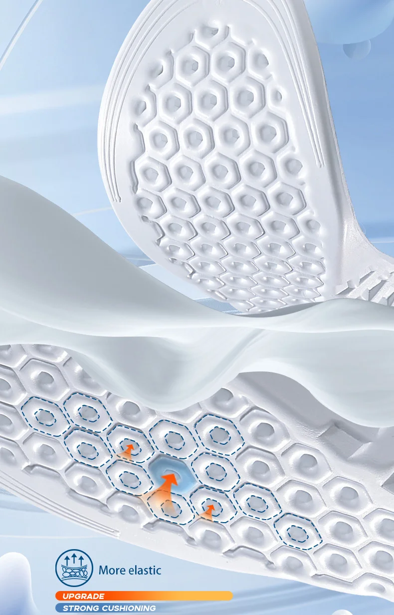 Shock Absorbing Insoles Custom Foam Elastic Shoe Pads Shock Absorbing Insoles Custom Foam Elastic Shoe Pads