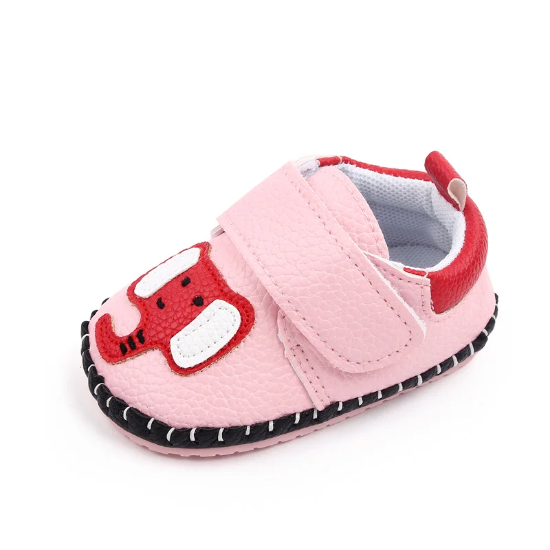 Cartoon Elephant Rubber Soled Infants Non-slip Toddler Shoes Wear-resistant Baby Walking Shoes supplier