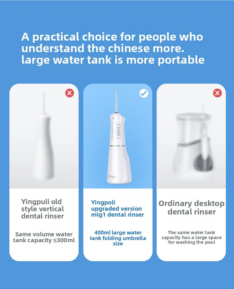 Wholesale the EPULY MLG1Plus: Top-Tier Portable Water Flosser for Profitable Stock