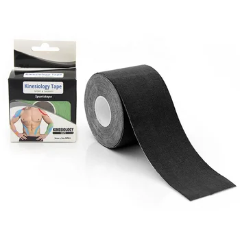 Wholesale 5cm multicolor cotton Elastic waterproof muscle kinesiology tape sports tape muscle support tape