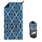 Sand Beach Towel Bag Towels Beach Custom Print Microfiber Quick Dry Sand Free Beach Towel With Carry Bag