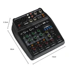 Audio Mixer Audio Usb Small Usb Audio Interface Professional USB Interface Mixer Console