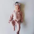 Baby Clothes Customized Full Chain GOTS And OCS Certified Organic Cotton Baby Long Sleeve Pajama Romper Clothes Clothing