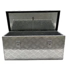 Aluminium Tool Box NEW Quality Aluminium Chequer Checker Plate Van Trailer Truck Tool Box