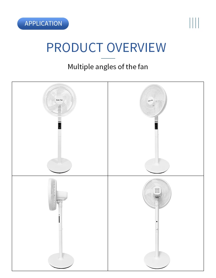 Model Solar Fan, 45W(0.06hp), Plastic - detail 12