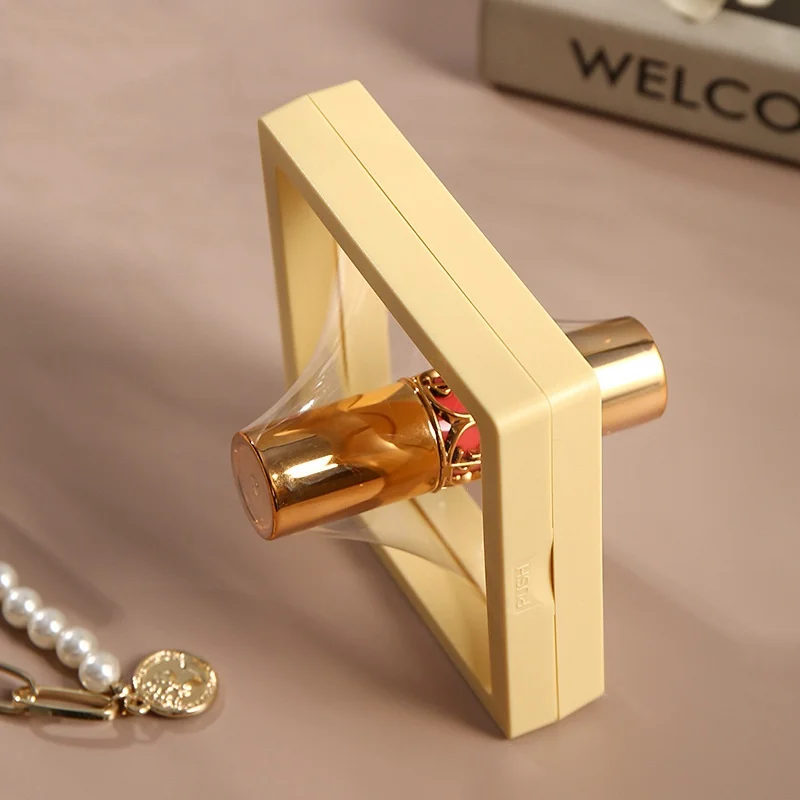 product a1 pe suspended film box jewelry box flip cover gem ring face bare stone box jewelry packaging diamond display-5