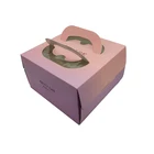 Cardboard 6/8/10/12 Inch Corrugated Cardboard Paper Packaging Cake Box