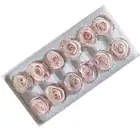 Natural Preserved Flowers Rose Factory Preserved Everlasting Fresh Natural 3-4cm Rose Flower Heads