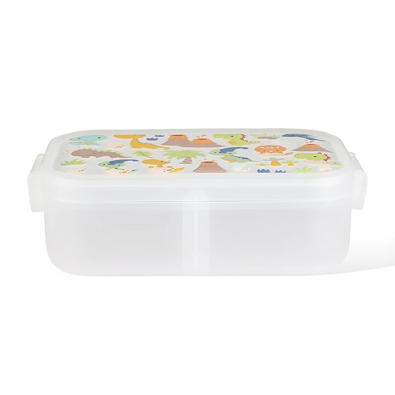 Wholesale Everich Extensive Double Compartment Tritan Plastic Lunch Box Food Containers For Kid